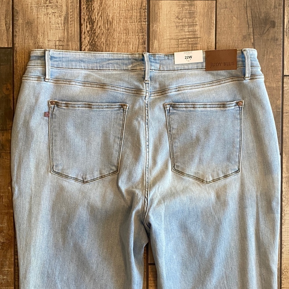 Judy Blue Bootcut Light Blue Boot Cut Leg Jeans 🆕 - Picture 12 of 12